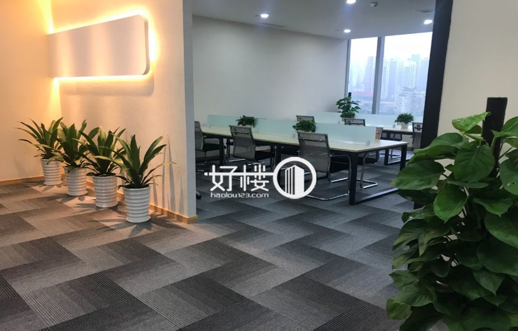 江北嘴CBD  电梯口  户型方正 利用率强写字楼|办公室出售|租赁/租金/图片