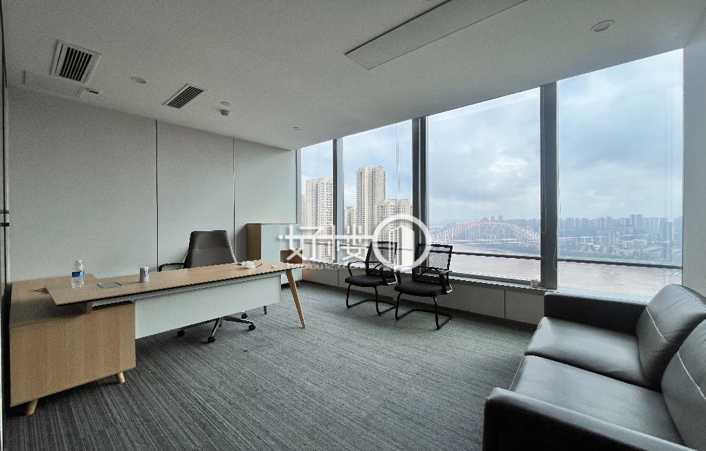 国金中心 看江办公室 户型方正 精装写字楼|办公室出租|租赁/租金/图片