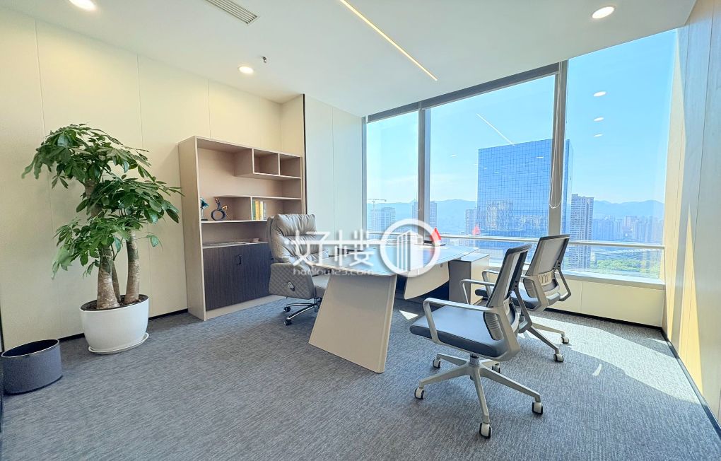 国金中心 电梯口户型 精装带家具出租m²写字楼|办公室出租|租赁/租金/图片