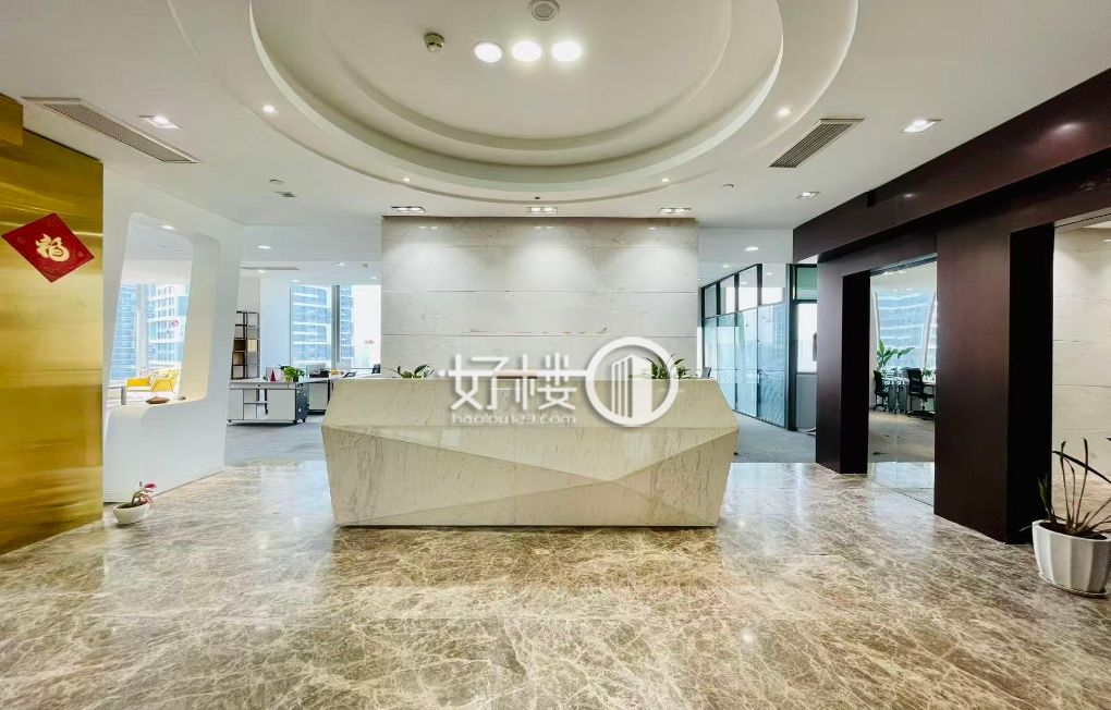 江北嘴国金中心 精装办公室出租 轻轨之上m²写字楼|办公室出租|租赁/租金/图片