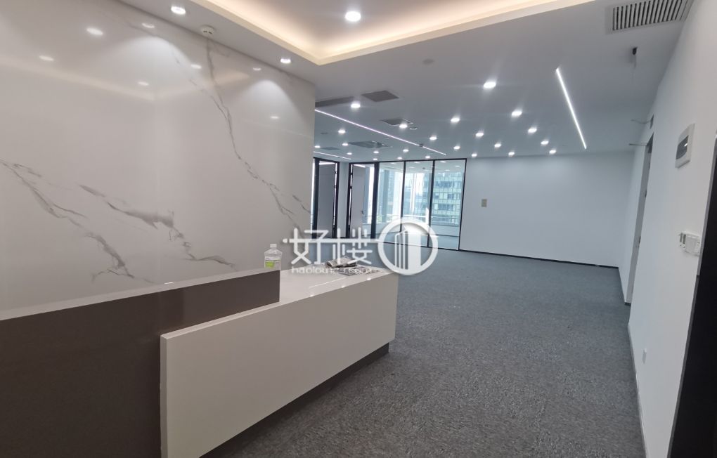 江北嘴国金中心221平全新装修带全套家具出租m²写字楼|办公室出租|租赁/租金/图片
