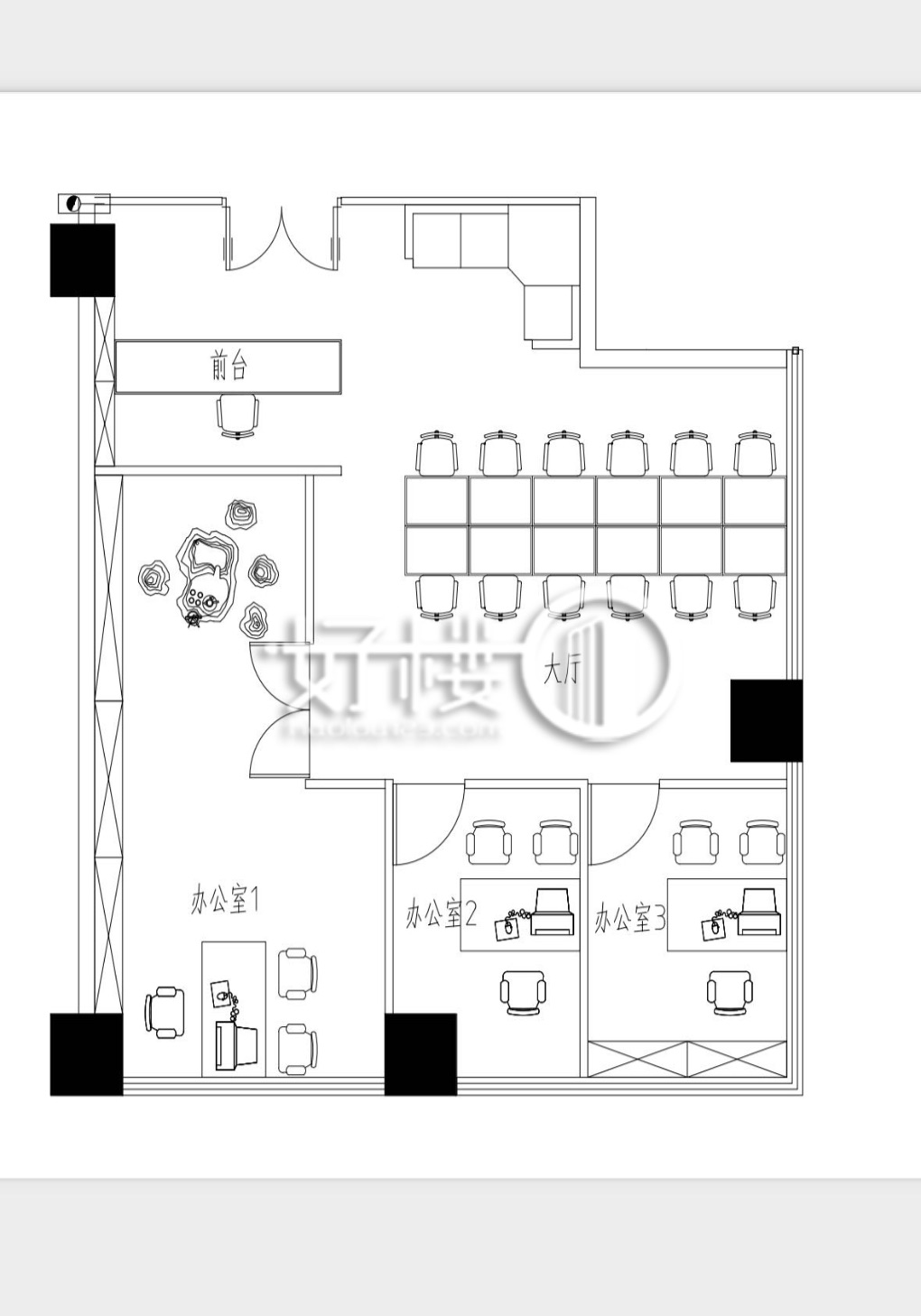 国贸中心写字楼写字楼|办公室出租|租赁/租金/图片
