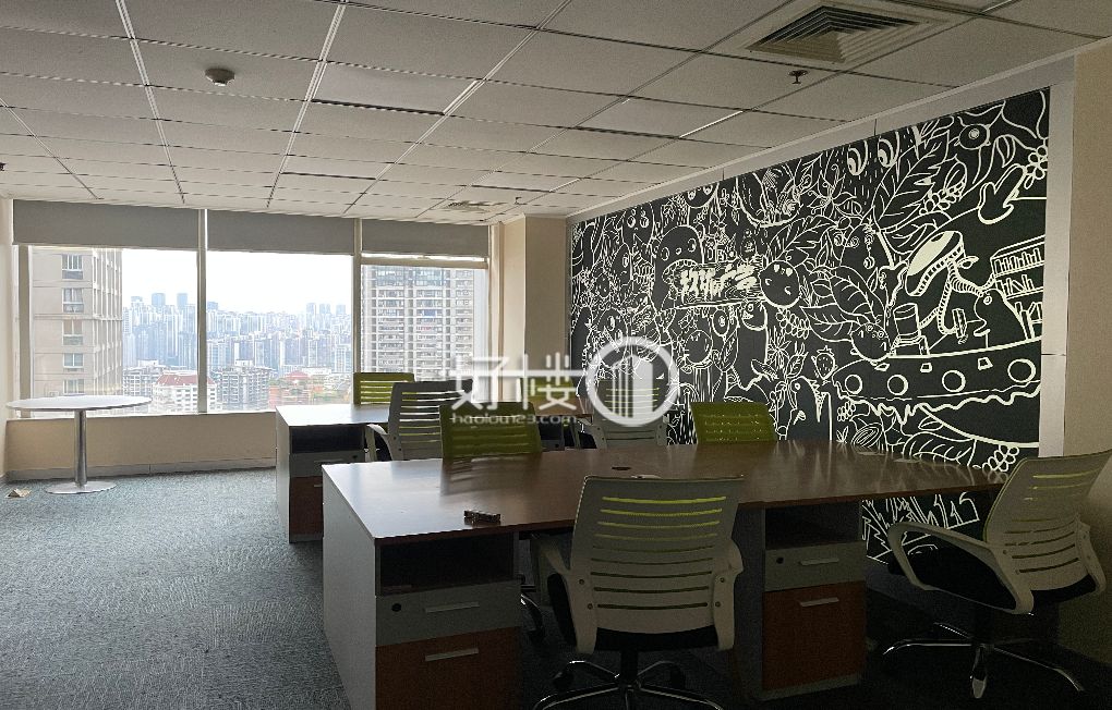 渝中区解放碑国际贸易大厦精装办公室特价出售！！写字楼|办公室出租|租赁/租金/图片