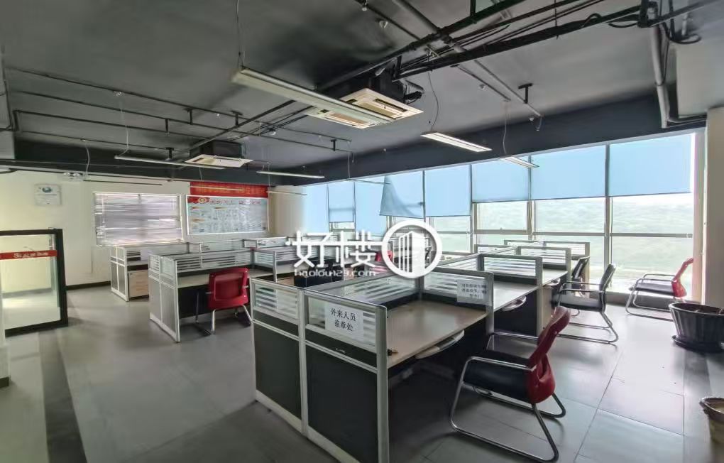 幸福广场土星商务中心装修房出售视野开阔户型方正写字楼|办公室出租|租赁/租金/图片