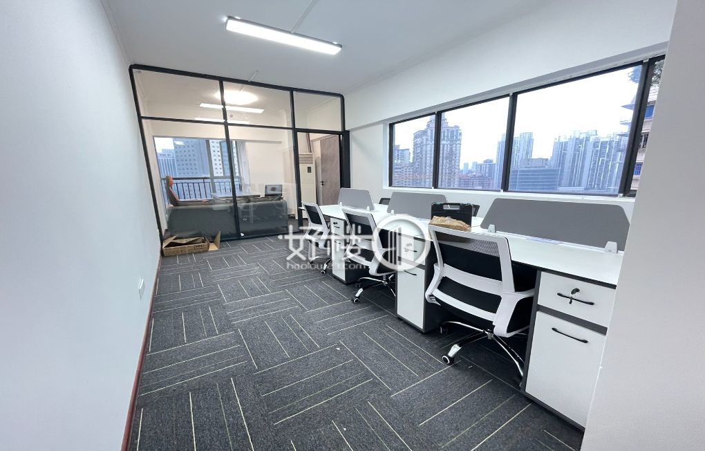 出租轻轨楼上南坪城市之光50平办公 带家具写字楼|办公室出租|租赁/租金/图片