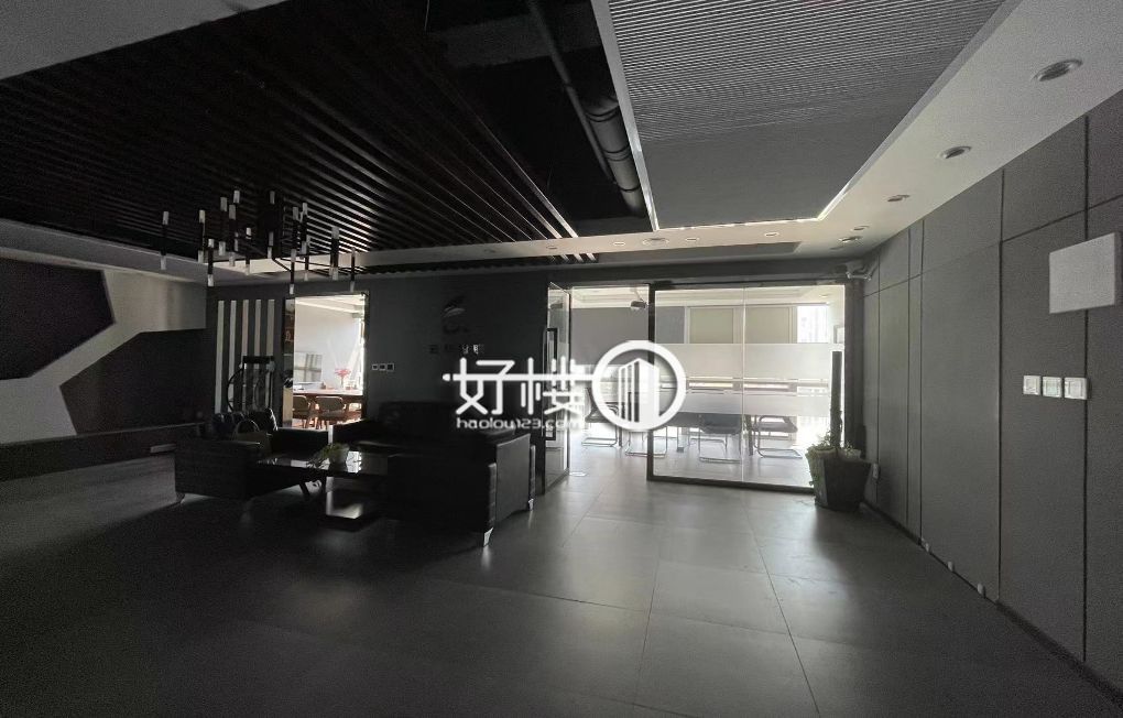 园博园精装办公室出租，拎包入住户型方正，轻轨旁写字楼|办公室出租|租赁/租金/图片