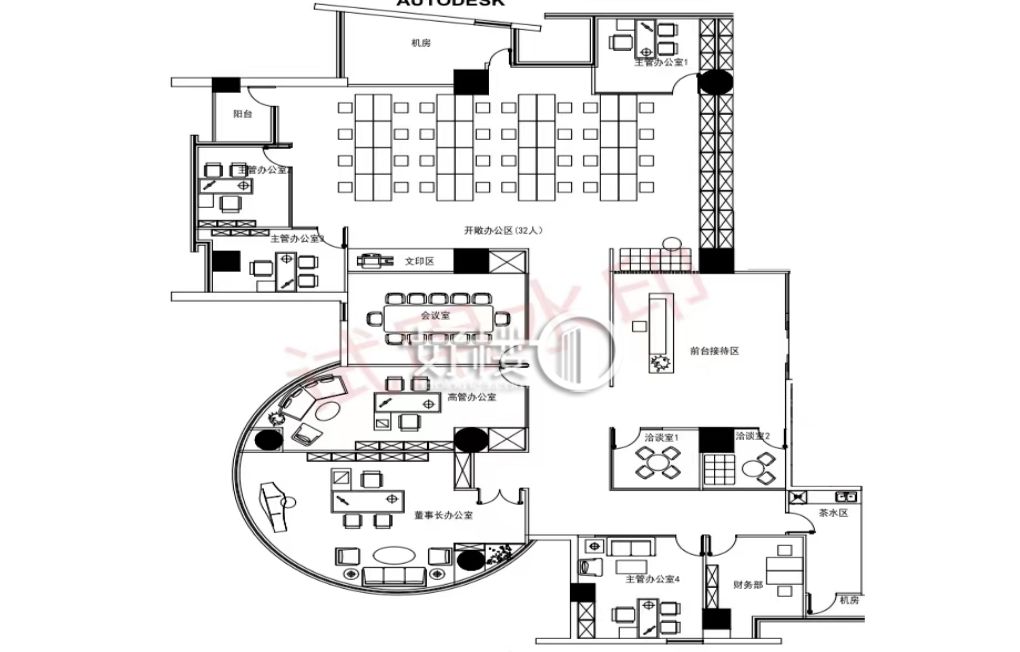 天王星B1栋写字楼|办公室出租|租赁/租金/图片