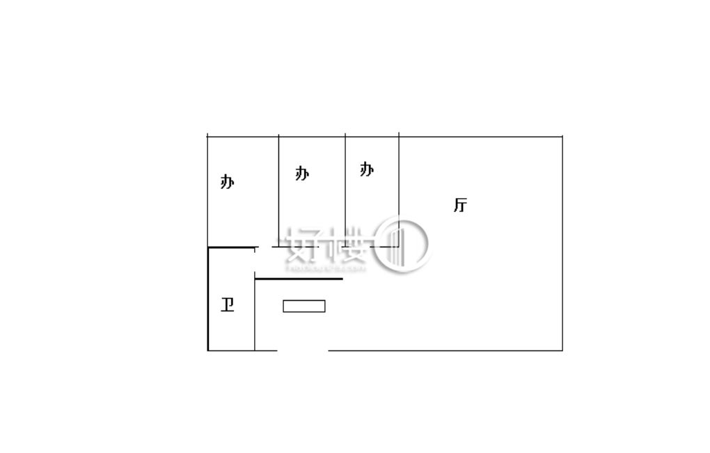 天福克拉广场写字楼|办公室出租|租赁/租金/图片