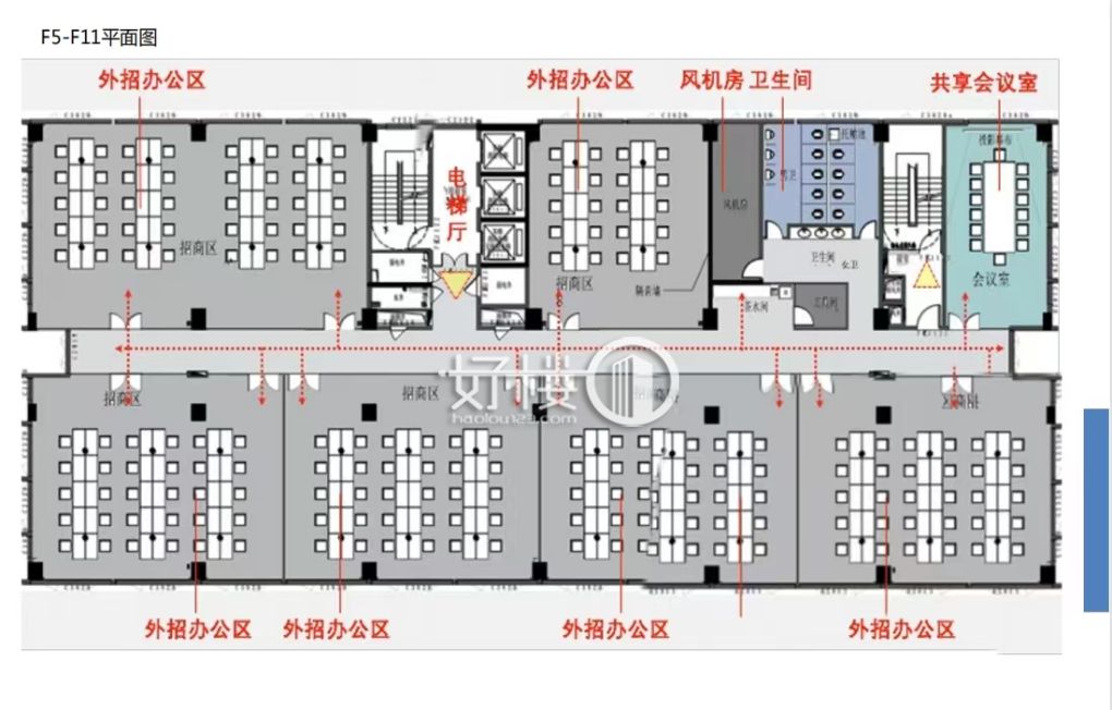 重庆中关村智酷人才与产业创新基地(富力城新壹站B2栋)写字楼|办公室出租|租赁/租金/图片