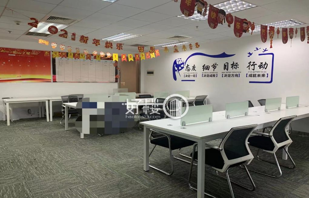 观音桥富力海洋 电梯口旁户型方正 装修带家具出租m²写字楼|办公室出租|租赁/租金/图片
