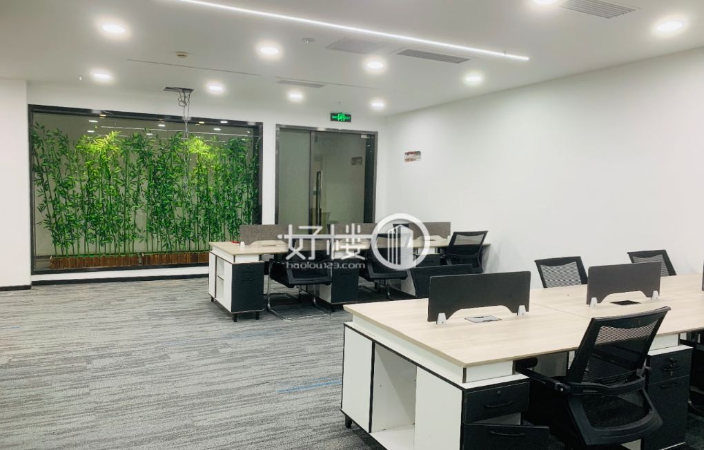 巴南龙洲湾轻轨站旁万达广场精装修办公室出租写字楼|办公室出租|租赁/租金/图片