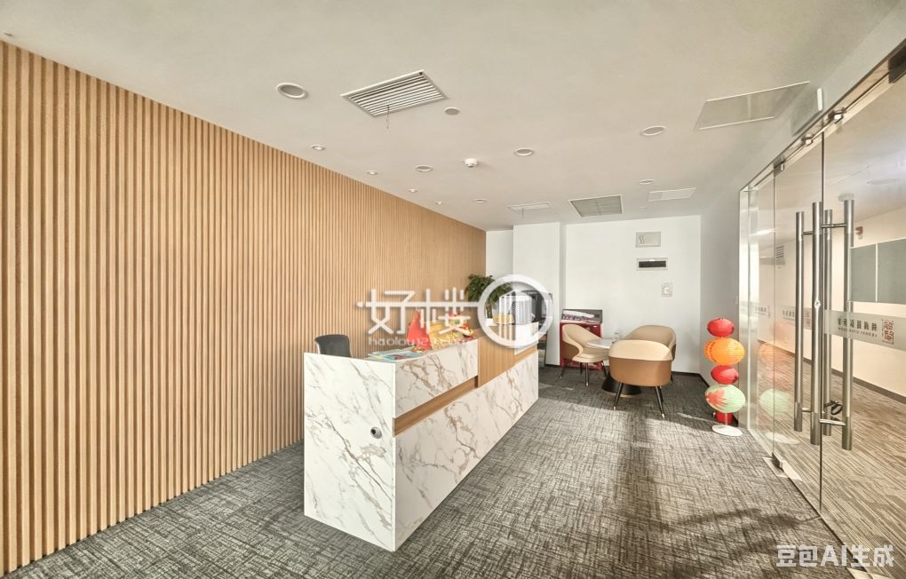 端户 看江看南山 平安国际全新精装带家 11个隔间写字楼|办公室出租|租赁/租金/图片