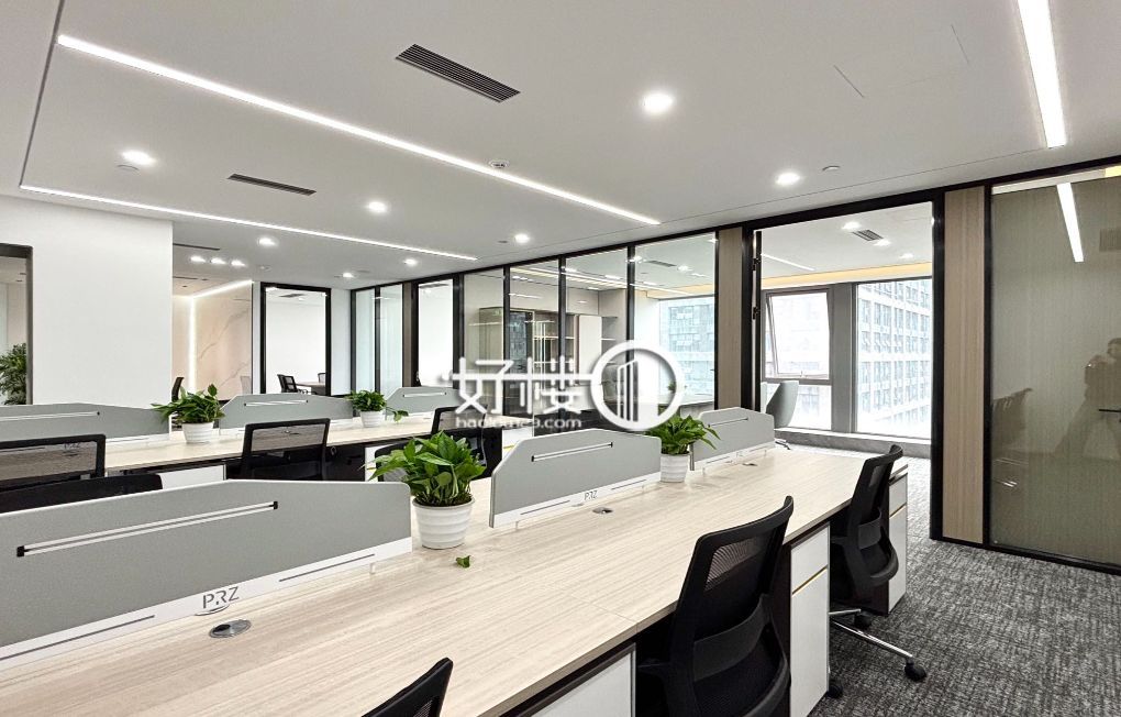 渝北人和轻轨出口 端头户型双面采光 坐北朝南 写字楼|办公室出租|租赁/租金/图片