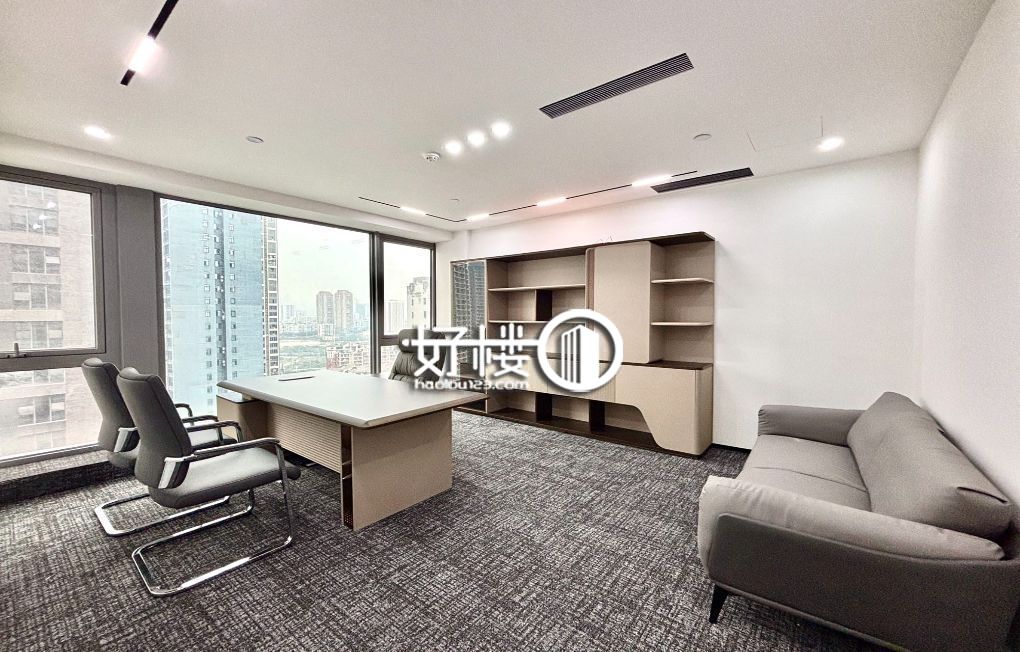 渝北人和轻轨出口 端头户型双面采光 坐北朝南 写字楼|办公室出租|租赁/租金/图片