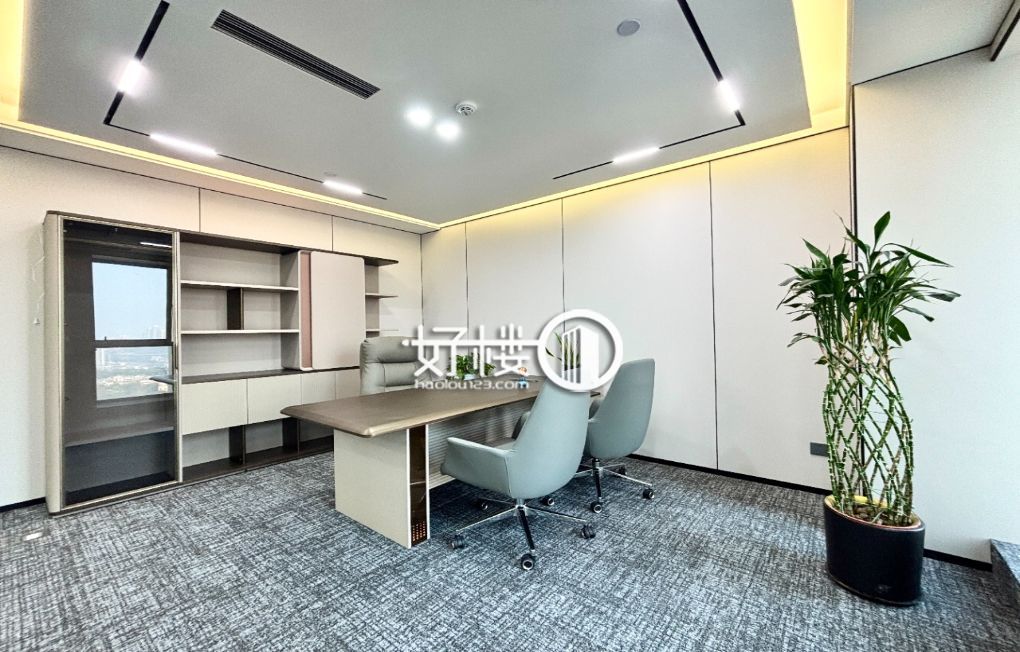 人和轻轨出口 全新装修可定制，面积可选随时看房写字楼|办公室出租|租赁/租金/图片