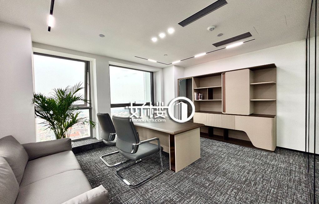 人和轻轨出口 全新装修可定制，面积可选随时看房写字楼|办公室出租|租赁/租金/图片