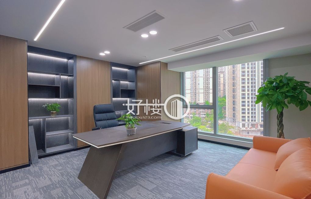 渝北区嘉州路轻轨口 恒大中渝广场 3+1 空调自控m²写字楼|办公室出租|租赁/租金/图片