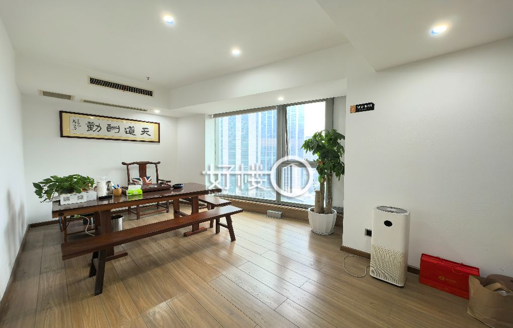 嘉州轻轨站旁263平米精装不带家具 正对电梯口  写字楼|办公室出租|租赁/租金/图片