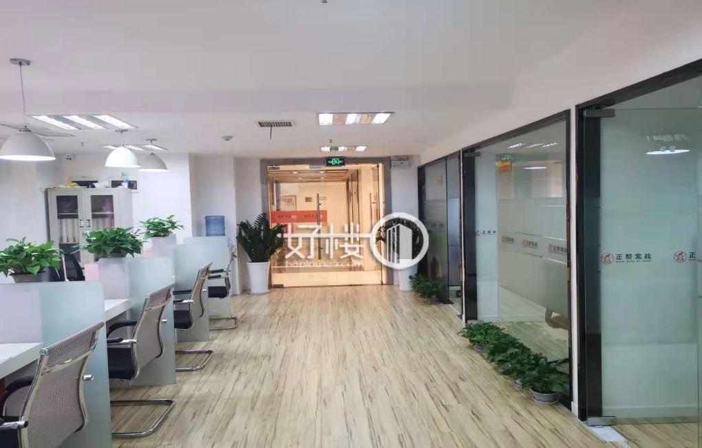 中渝广场3号楼 精装修带家具 263平售价270万写字楼|办公室出租|租赁/租金/图片