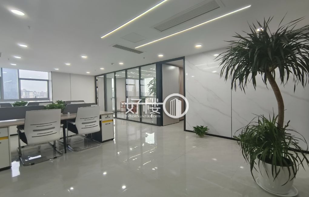 新牌坊商圈嘉州T7 精装3加1格局拎包入住写字楼|办公室出租|租赁/租金/图片