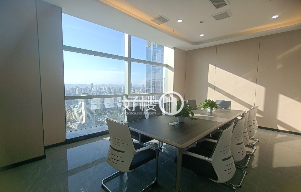 渝北新牌坊嘉州T7 精装修带家具 地铁口 采光好写字楼|办公室出租|租赁/租金/图片