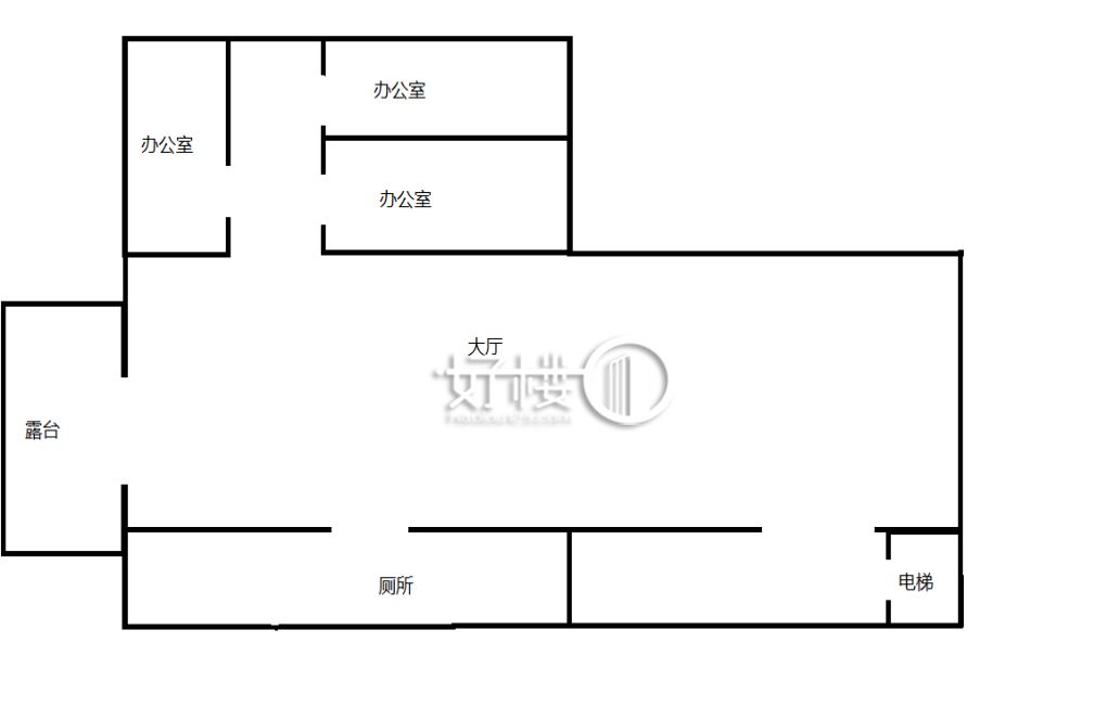 新天泽·国际总部城A区6栋2单写字楼|办公室出租|租赁/租金/图片