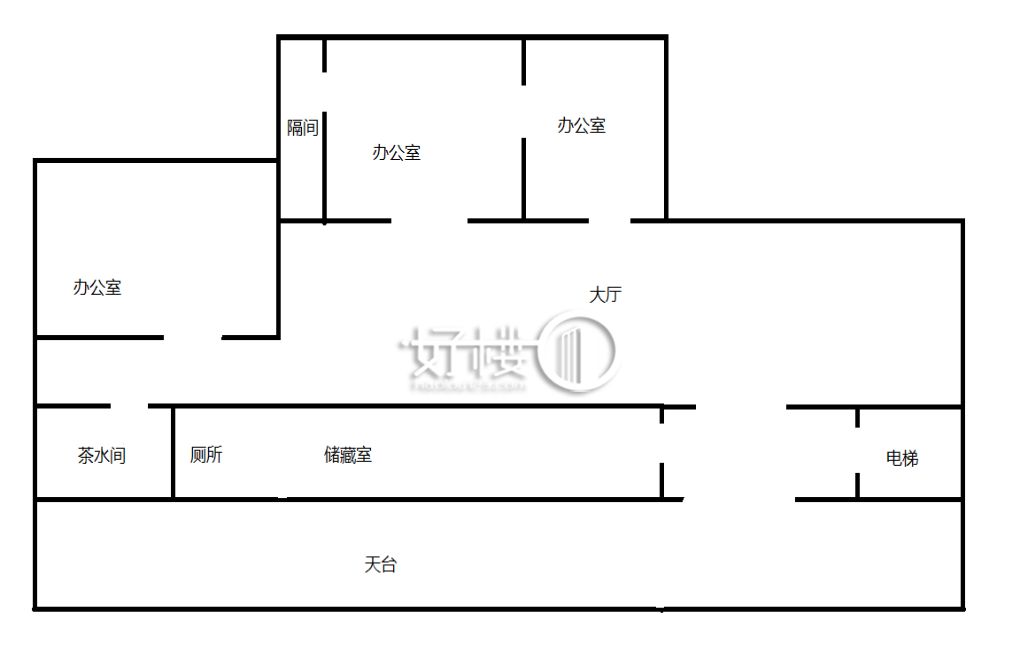新天泽·国际总部城A区6栋2单写字楼|办公室出租|租赁/租金/图片