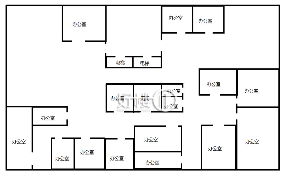 新天泽·国际总部城B区14栋写字楼|办公室出租|租赁/租金/图片