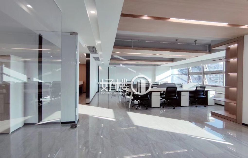 两路口轻轨站楼上新干线大厦全新装修办公室带家具出租写字楼|办公室出租|租赁/租金/图片