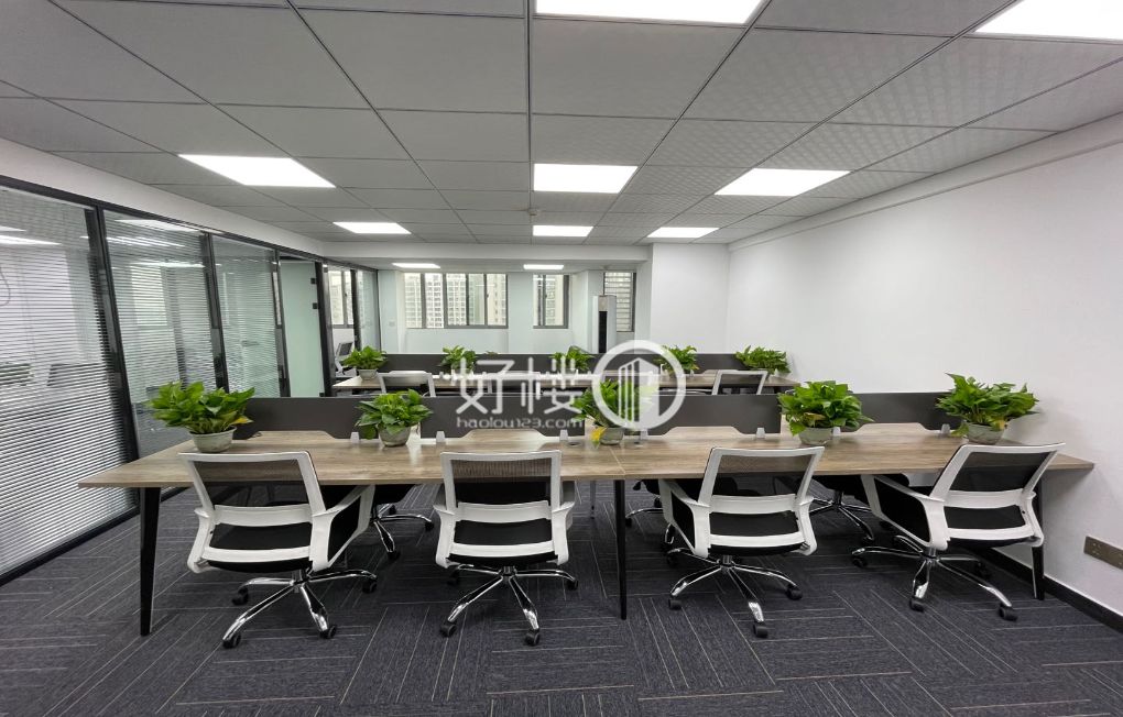 观音桥商圈 朗晴广场 精装带家具办公室出租m²写字楼|办公室出租|租赁/租金/图片