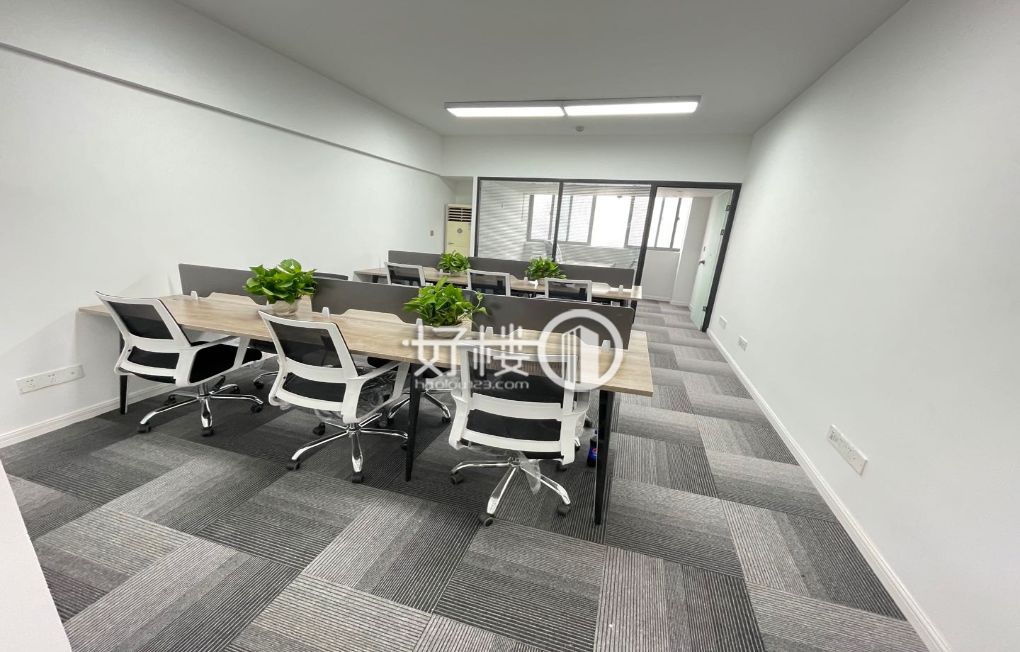 观音桥朗晴广场写字楼商圈内户型方正精装修带家具出租m²写字楼|办公室出租|租赁/租金/图片