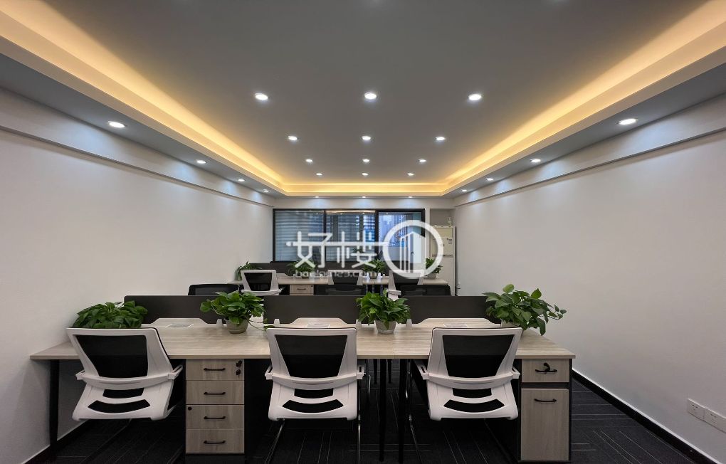 1隔间+12工位  全部新家具  直接拎包办公  m²写字楼|办公室出租|租赁/租金/图片