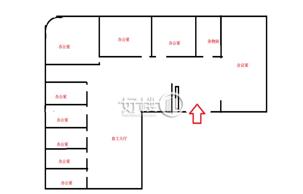 棕榈泉国际中心B座写字楼|办公室出租|租赁/租金/图片