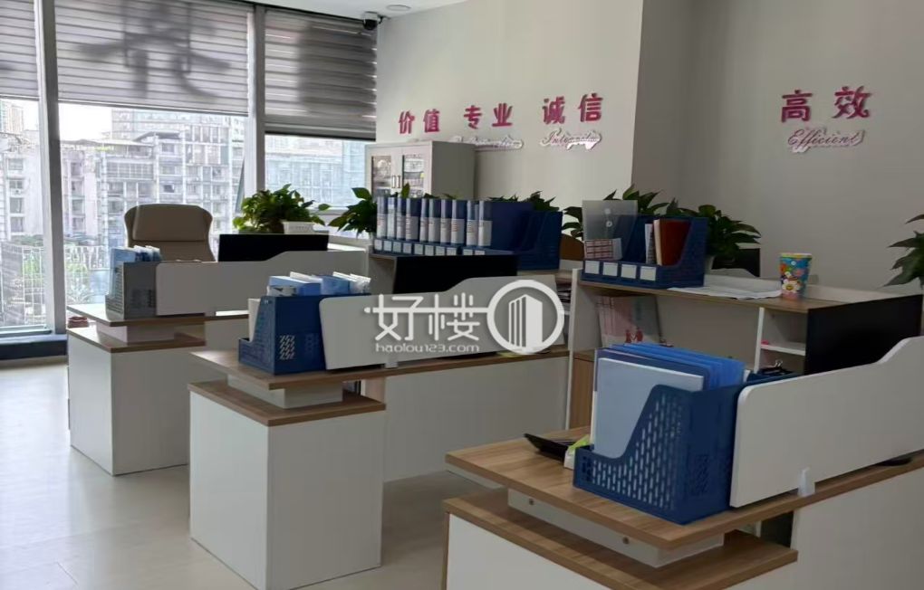 石桥铺丨江厦星光汇 精装丨正对电梯口丨随时看写字楼|办公室出租|租赁/租金/图片