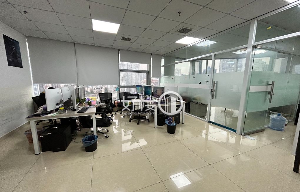 九龙坡石桥铺片区江厦星光汇端头户型精装带家具出租写字楼|办公室出租|租赁/租金/图片