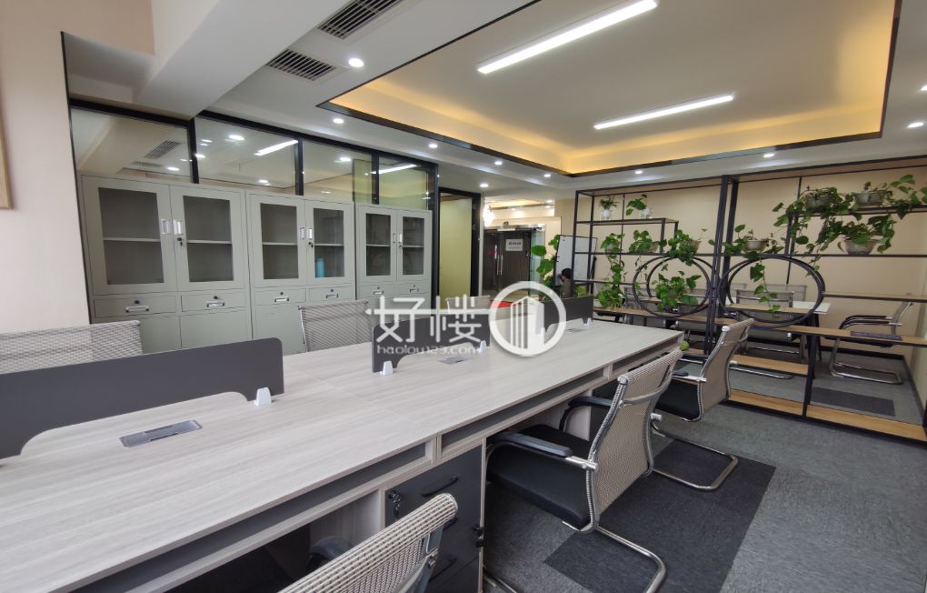 汽博大厦 精装带家具 户型方正 2个办公室 m²写字楼|办公室出租|租赁/租金/图片