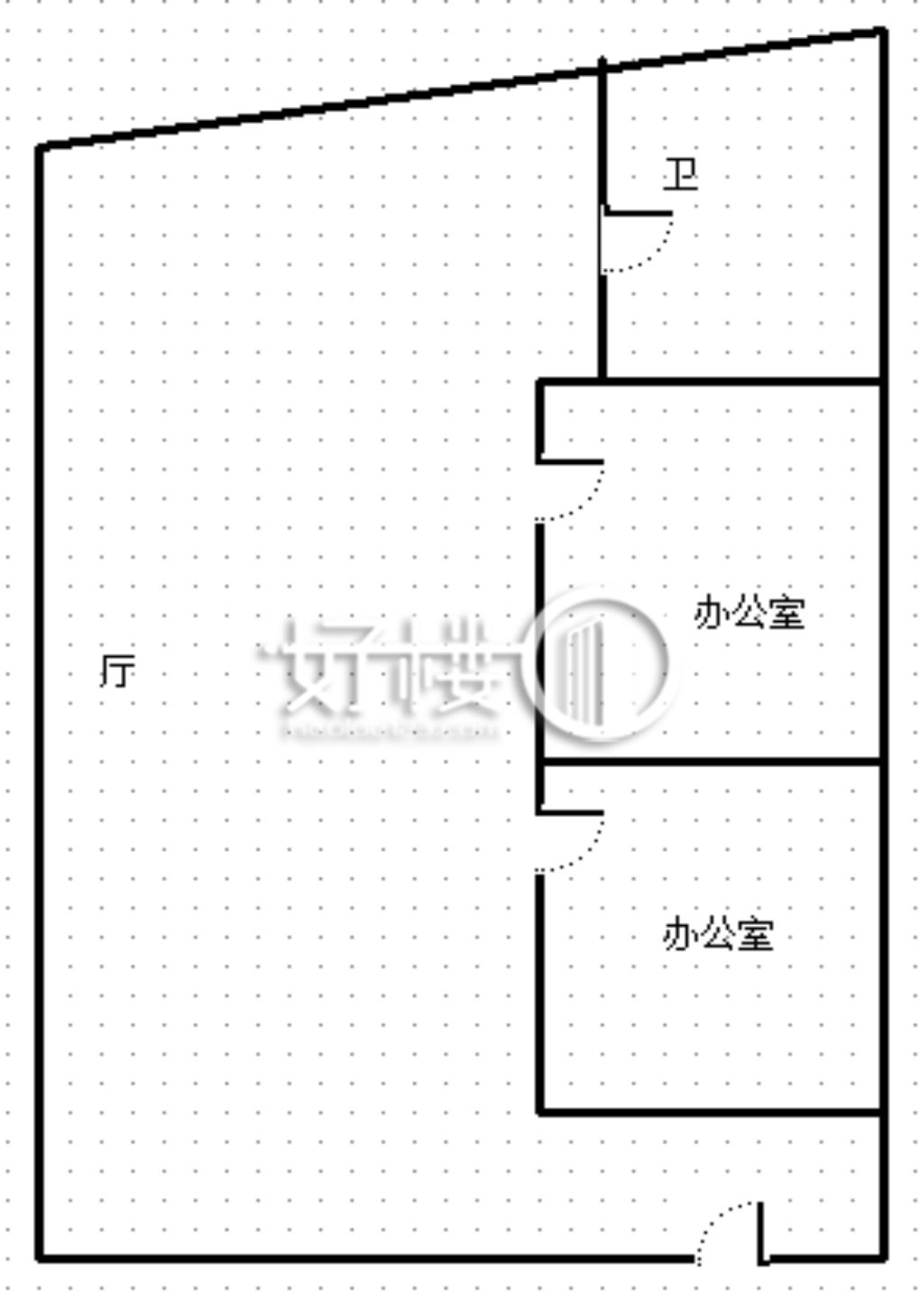 浪高凯悦商务大厦B座写字楼|办公室出租|租赁/租金/图片