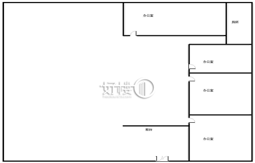 浪高凯悦商务大厦B座写字楼|办公室出租|租赁/租金/图片