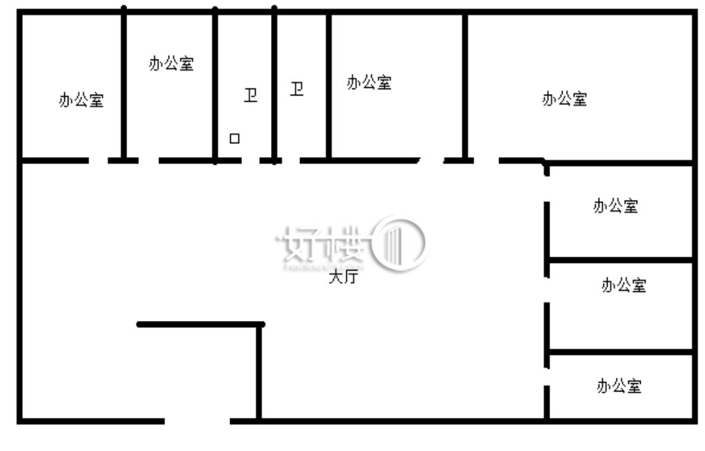 浪高凯悦商务大厦B座写字楼|办公室出租|租赁/租金/图片