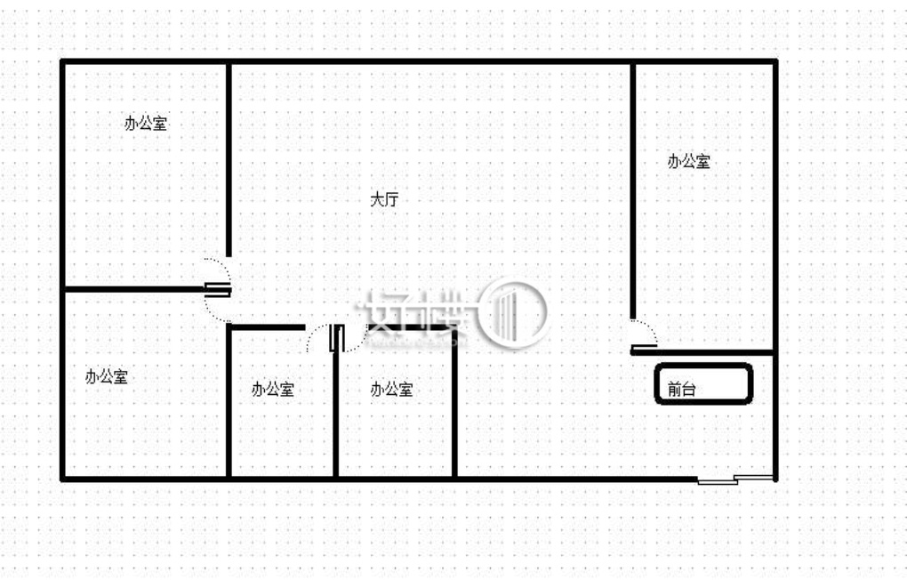 渝北商会大厦2号楼写字楼|办公室出租|租赁/租金/图片