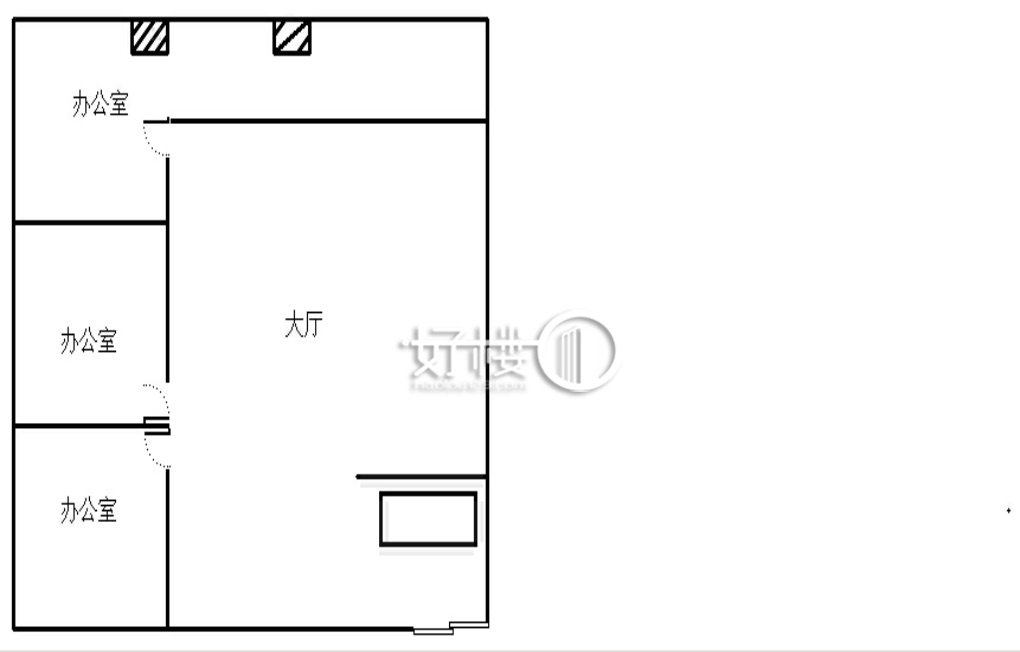 蓝洋金融中心写字楼|办公室出租|租赁/租金/图片
