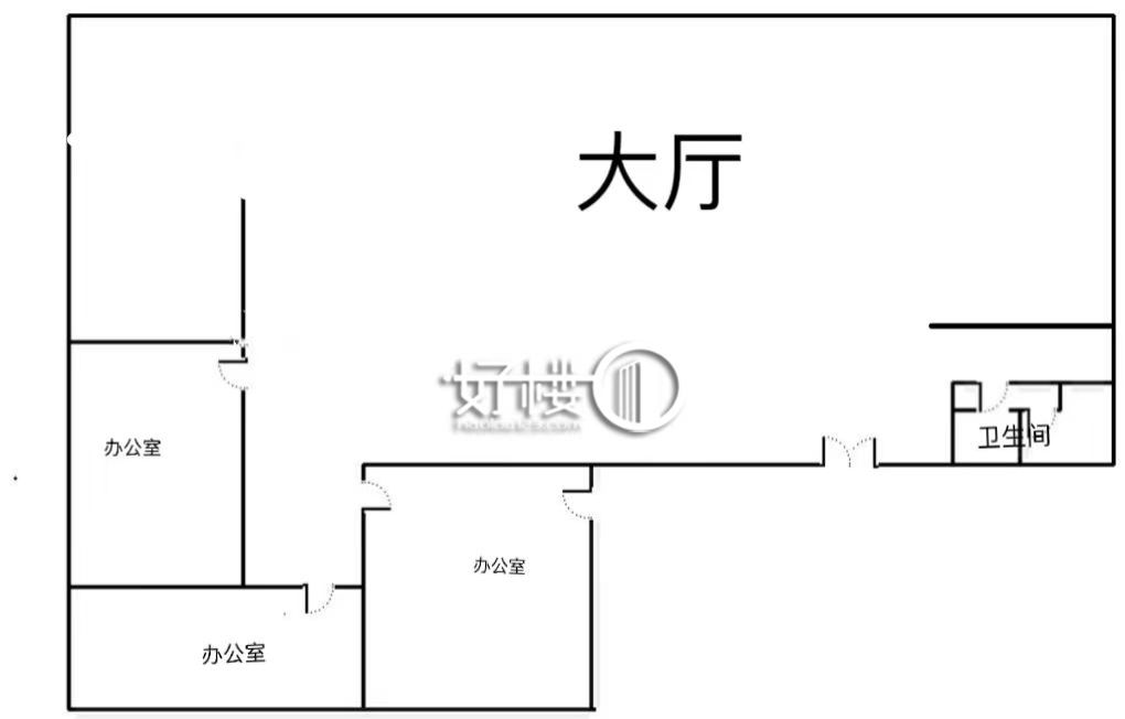 渝高广场C座写字楼|办公室出租|租赁/租金/图片