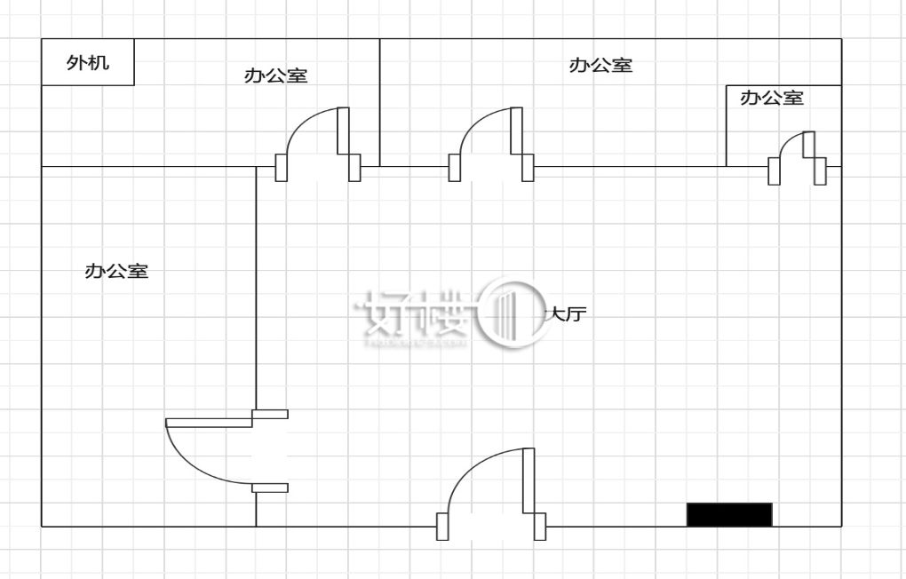 渝高广场D座写字楼|办公室出租|租赁/租金/图片