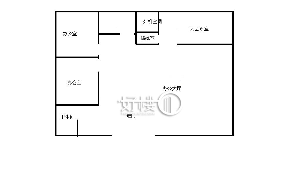 渝高广场D座写字楼|办公室出租|租赁/租金/图片