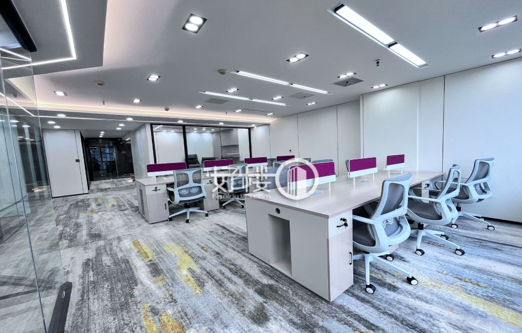 户型方正九龙坡区渝高未来大厦精装办公室可投资可自用写字楼|办公室出租|租赁/租金/图片