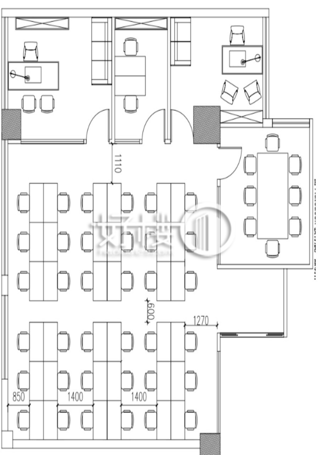 理想大厦A栋写字楼|办公室出租|租赁/租金/图片