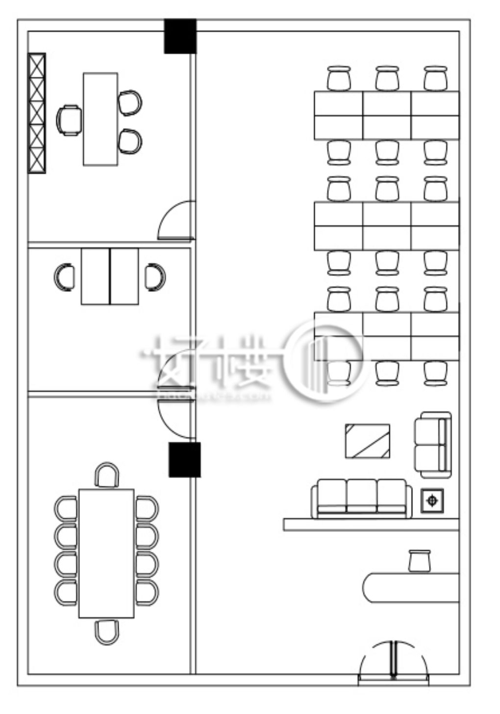 理想大厦A栋写字楼|办公室出租|租赁/租金/图片