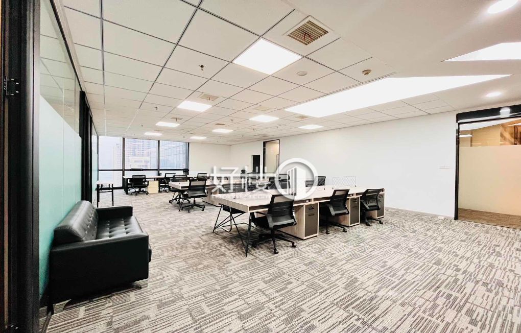 渝中区化龙桥瑞安企业天地一线江景轻轨即到精装带家具写字楼|办公室出租|租赁/租金/图片