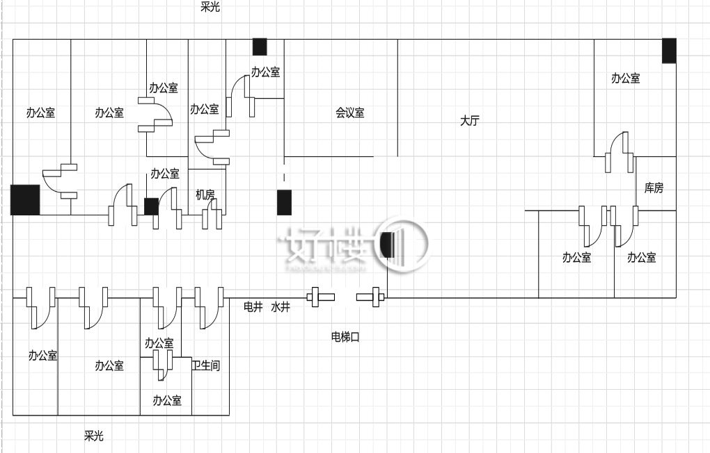 申基索菲特B座写字楼|办公室出租|租赁/租金/图片