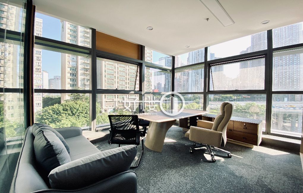 江北嘴丨五里店丨科技金融中心丨小面积精装带家具出租写字楼|办公室出租|租赁/租金/图片